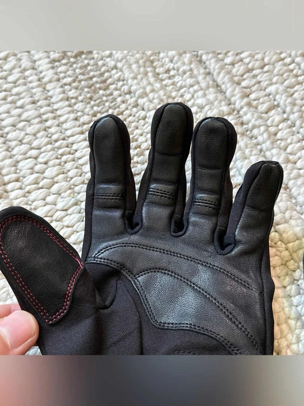 Harley Davidson Full Fingered Gloves Poly Fall Time- Size Womans XL Motorcycle
